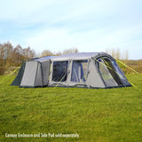 Holawild AIRTEK SHERWOOD 5.0 AC Inflatable Family Tent - Sherwood 5.0 A.C ISide View