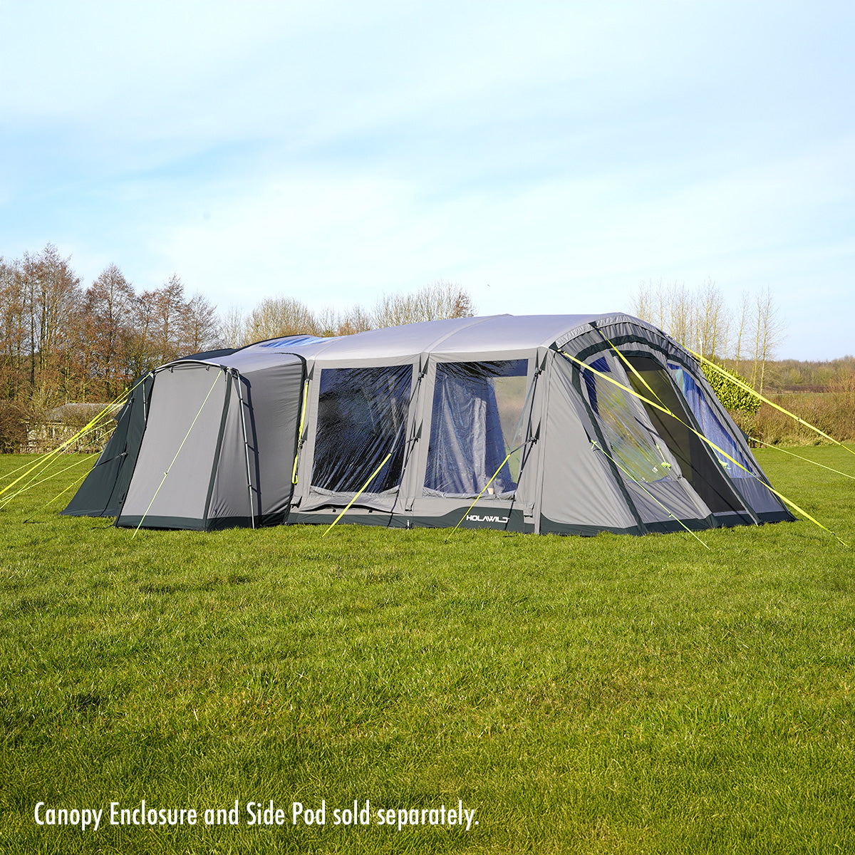 Holawild AIRTEK SHERWOOD 5.0 AC Inflatable Family Tent - Sherwood 5.0 A.C ISide View