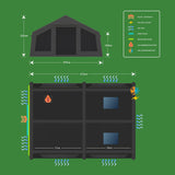 Holawild AIRTEK MACHU PICCHU Medium (Black) - Medium BlackFloorplan 765393aa c079 4363 9e19 99cb40a6a2a9