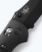 Black Griptilian® AXIS Lock Mechanism - Close-Up Handle Detail | Benchmade Knife Co.