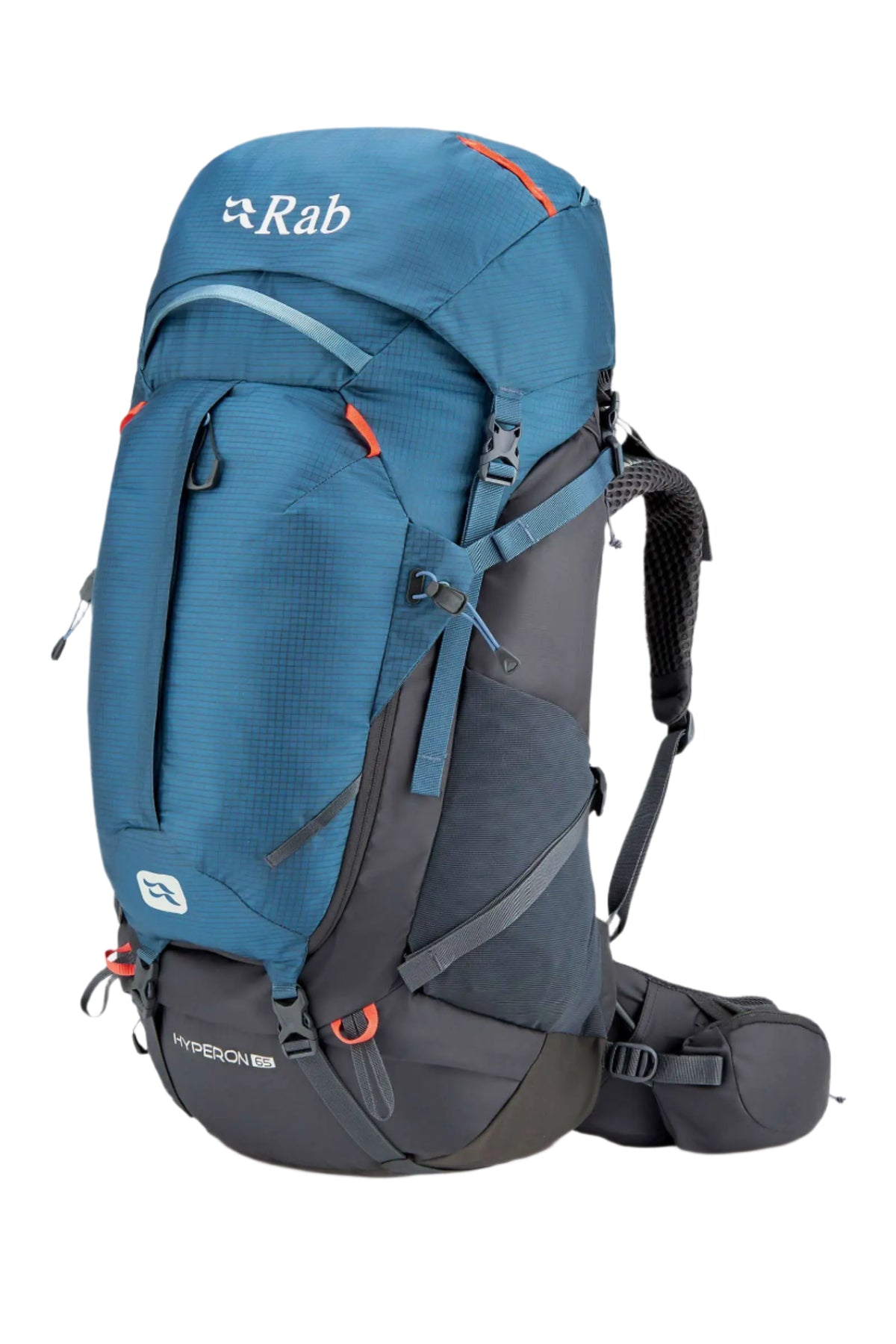 Rab Hyperon 65L Trekking Pack in Orion Blue/Anthracite - front