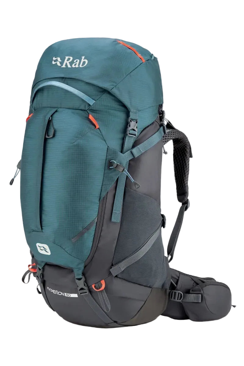 Rab Hyperon 80L Trekking Pack in Orion Blue/Anthracite - front