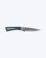 Successor™ Crater Blue Aluminum - Back Handle View with M390 Blade | Benchmade Knife Co.