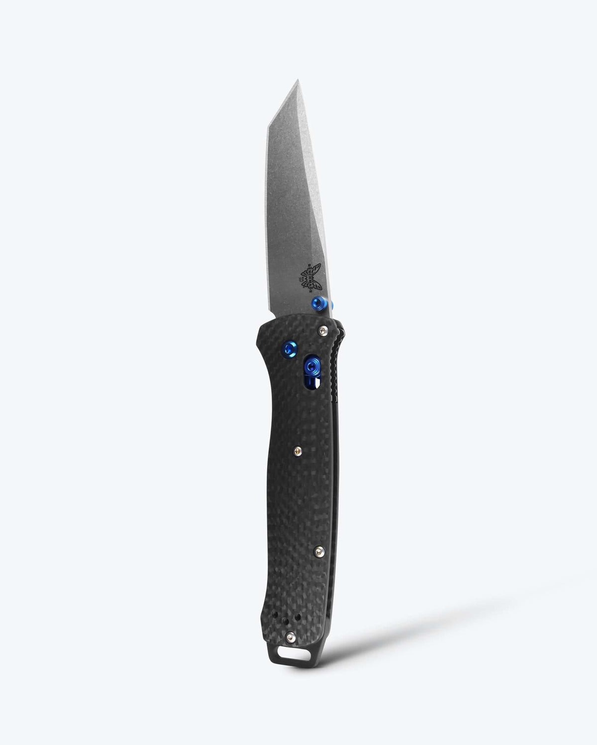 Bailout® Carbon Fiber SS Tanto - Open Vertical Position | Benchmade Knife Co.
