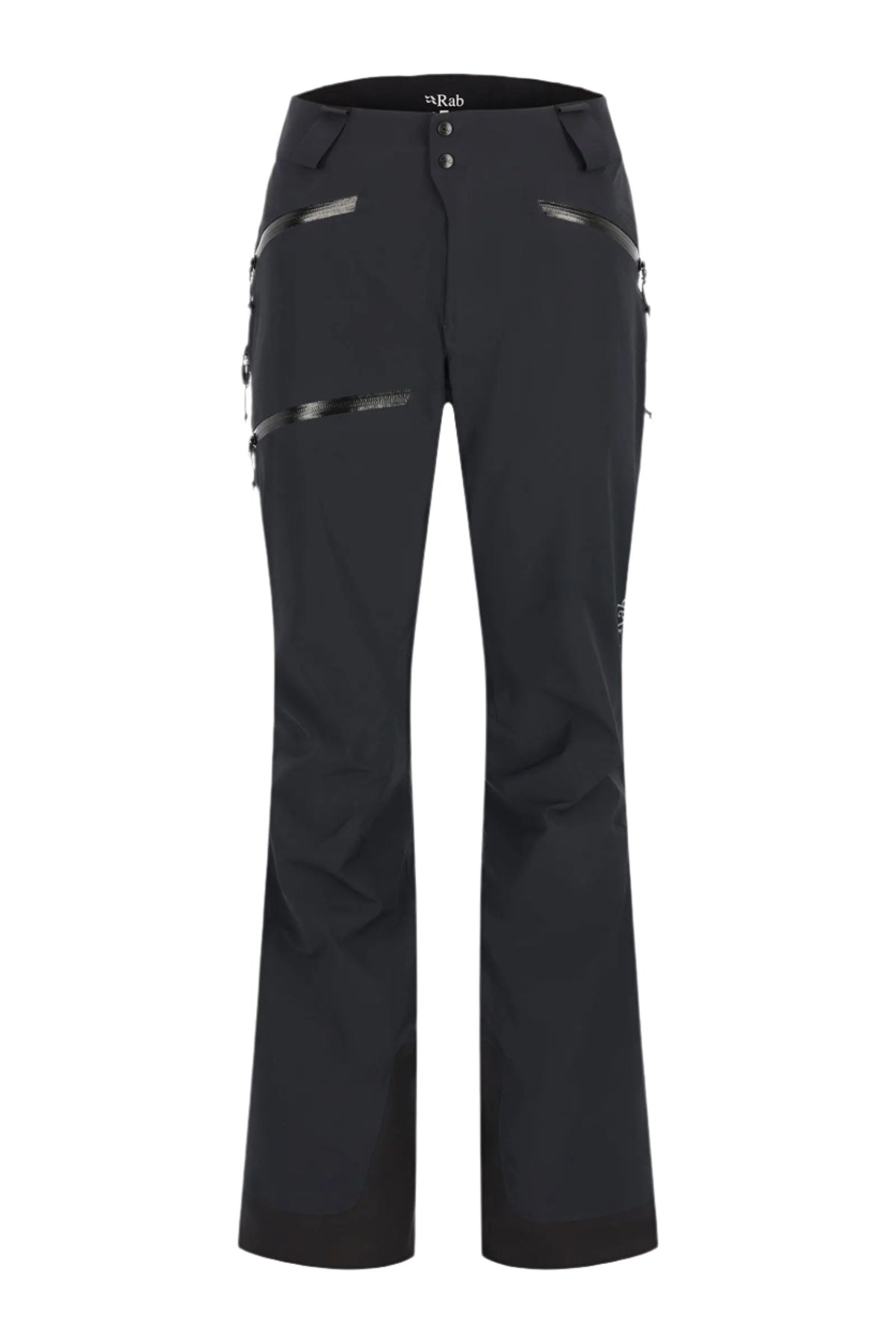 Rab Women's Khroma Kinetic Waterproof Ski Pants in Black - front