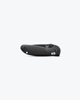 Mini Griptilian® Black Grivory® Drop-point - Closed Front View | Benchmade Knife Co.