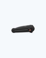 Benchmade Lowden black G10 knife, closed view