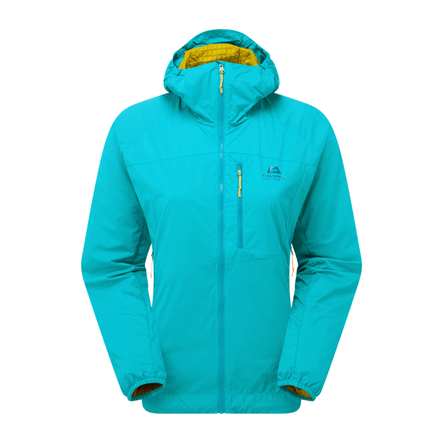 Mountain Equipment Aerotherm Women's Jacket Outdoor Action Jade - Front