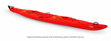 Mission ECO NIIZH 565 (XLT) kayak in Red, full kayak colour illustration. Image for illustrative purposes only. Actual colours, patterns and finish may vary.