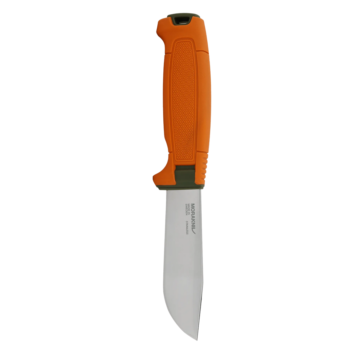 Morakniv Amberg Full Flat Hunting (S) Knife Green/Orange