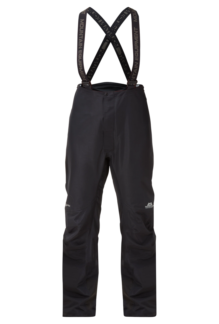 Mountain Equipment Ama Dablam Women's Pant in Black - front view showing 3-layer DRILITE 70D fabric
