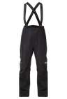Mountain Equipment Ama Dablam Women's Pant in Black - front view showing 3-layer DRILITE 70D fabric