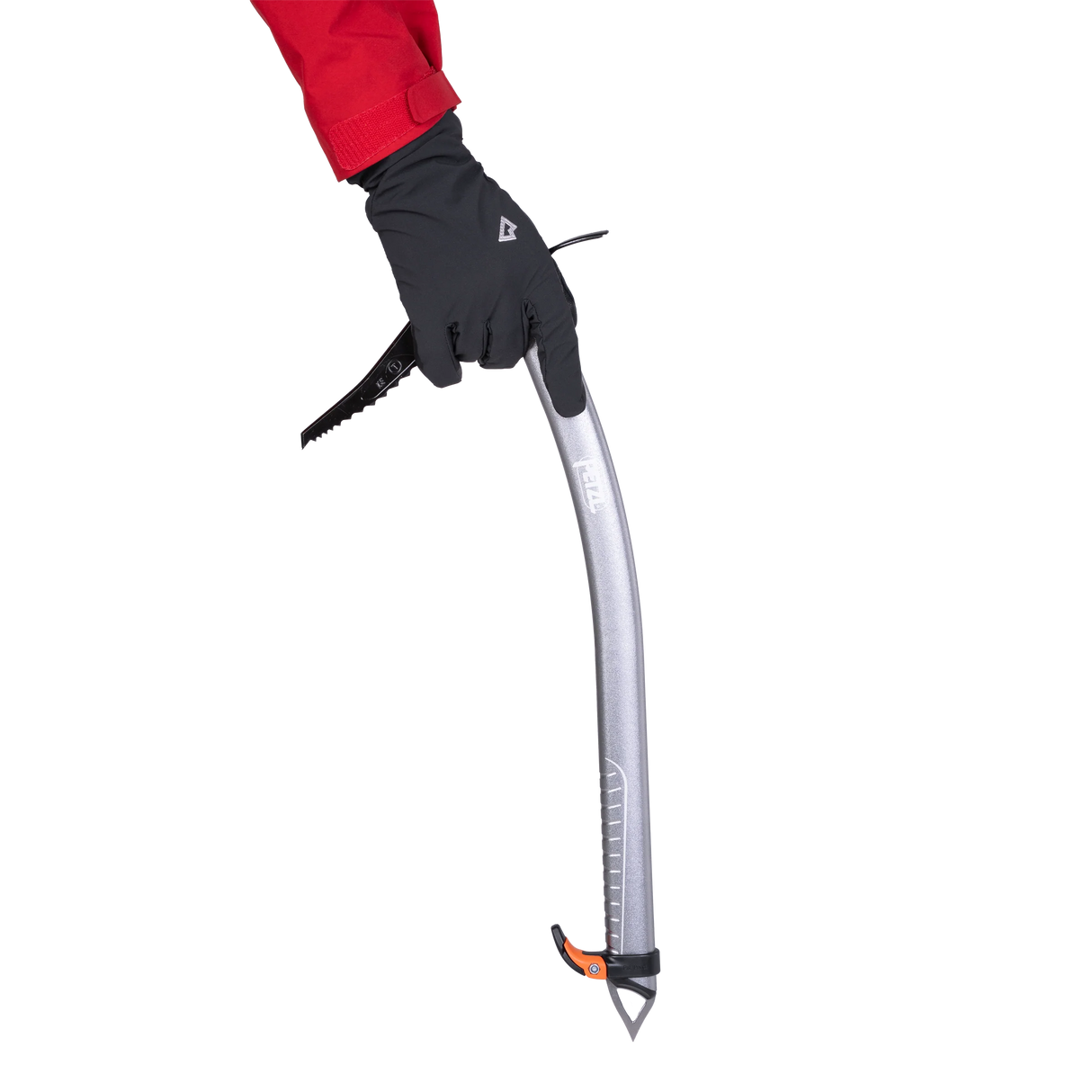 Darted finger detail on Mountain Equipment G2 Alpine Men's Glove in Black/Black for enhanced dexterity