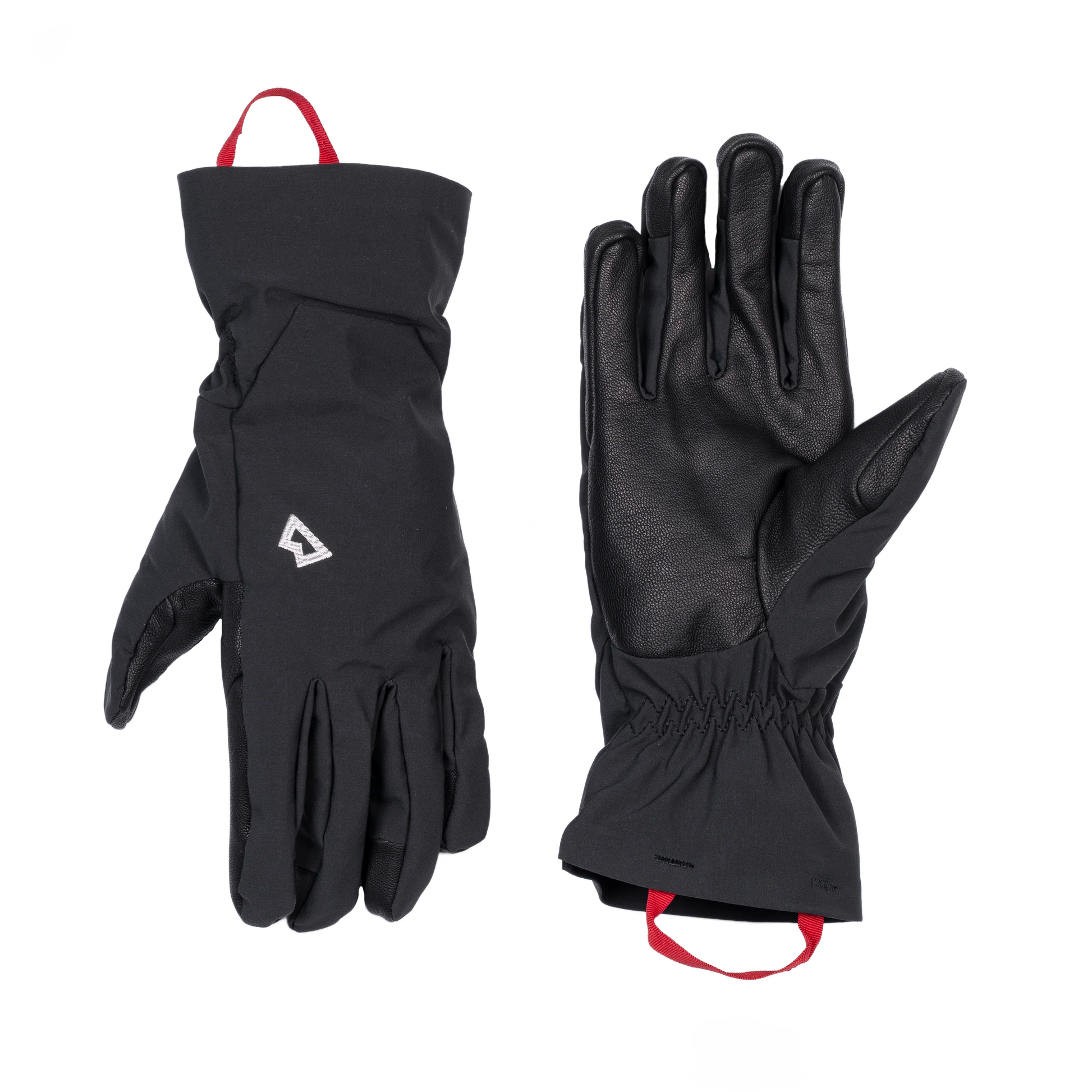 Adjustable wrist closure detail on Mountain Equipment G2 Alpine Men's Glove in Black/Black