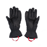 Mountain Equipment G2 Alpine Women's Glove in Black/Shadow - back view showing pre-curved fingers