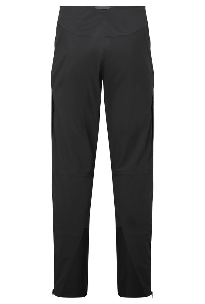 Mountain Equipment G2 Mountain Men's Pant in Black - back view showing removable braces