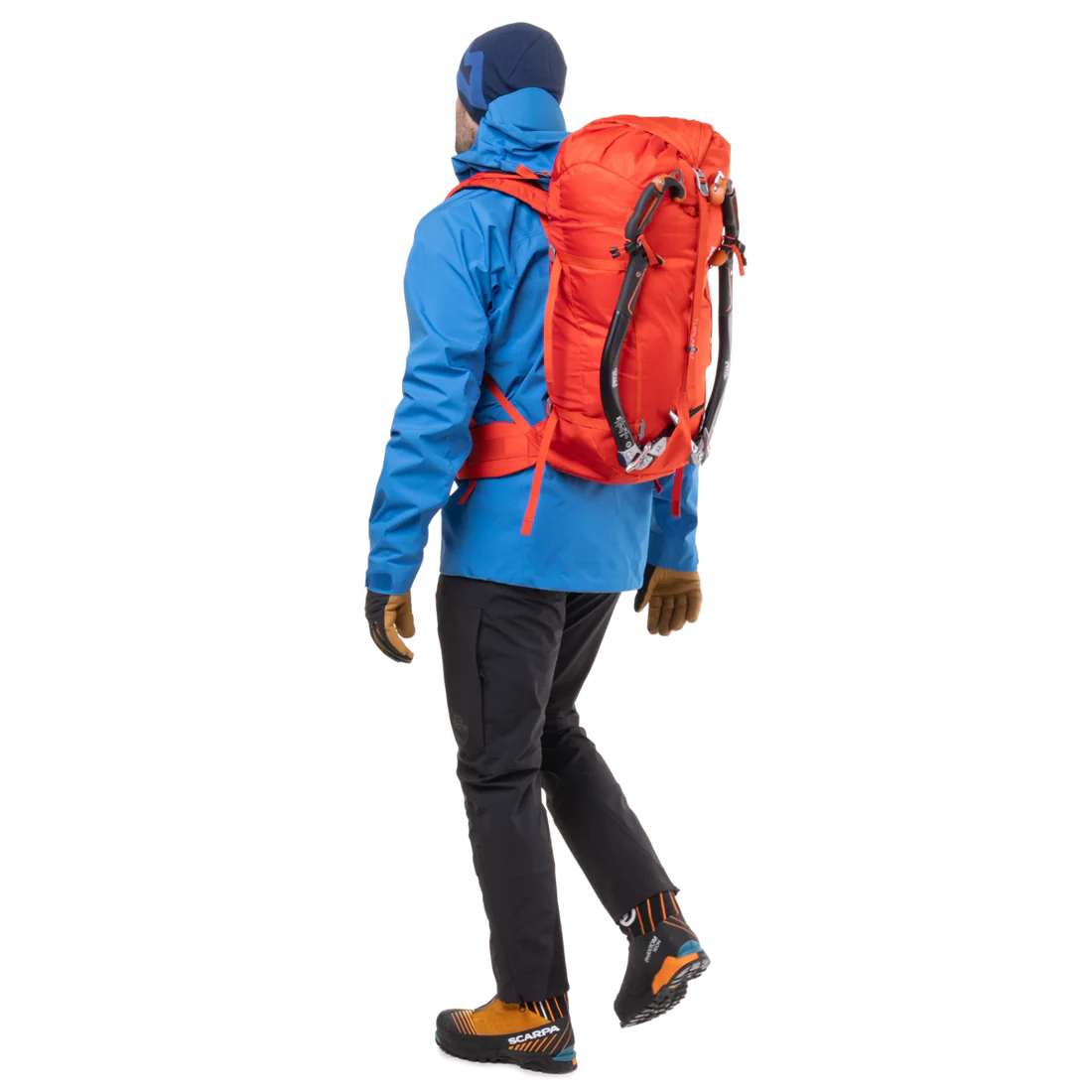 EXOLITE XP stretch softshell fabric detail on Mountain Equipment G2 Mountain Men's Pant in Black