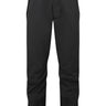 Mountain Equipment G2 Mountain Men's Pant in Black - front view showing taped seams and adjustable waistband