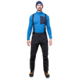 Mountain Equipment G2 Mountain Men's Pant in Black - left side view showing thigh vent