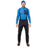 Mountain Equipment G2 Mountain Men's Pant in Black - left side view showing thigh vent