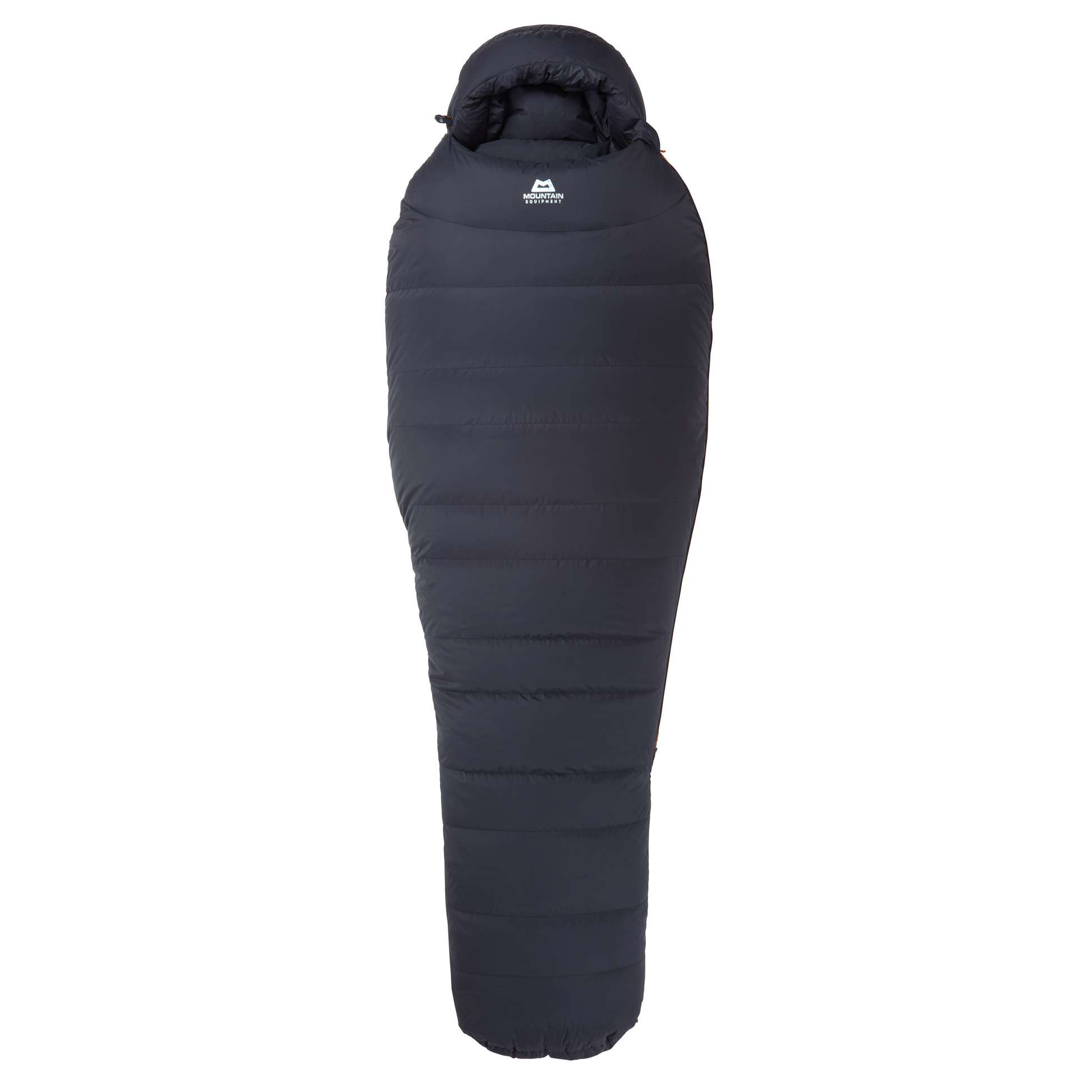 Mountain Equipment Glacier Expedition Sleeping Bag in Obsidian - product preview showing 1,352 g of 700+ fill power duck down and Expedition fit construction