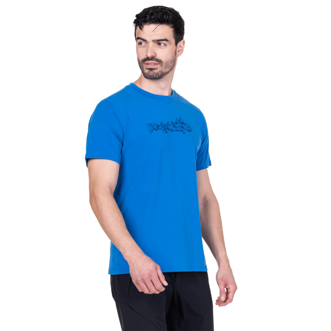 Mountain EquipmentMountain Equipment Groundup Skyline Men's TeeOutdoor Action