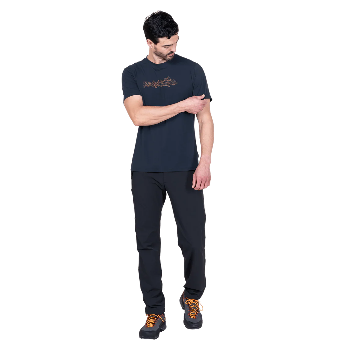 Mountain EquipmentMountain Equipment Groundup Skyline Men's TeeOutdoor Action