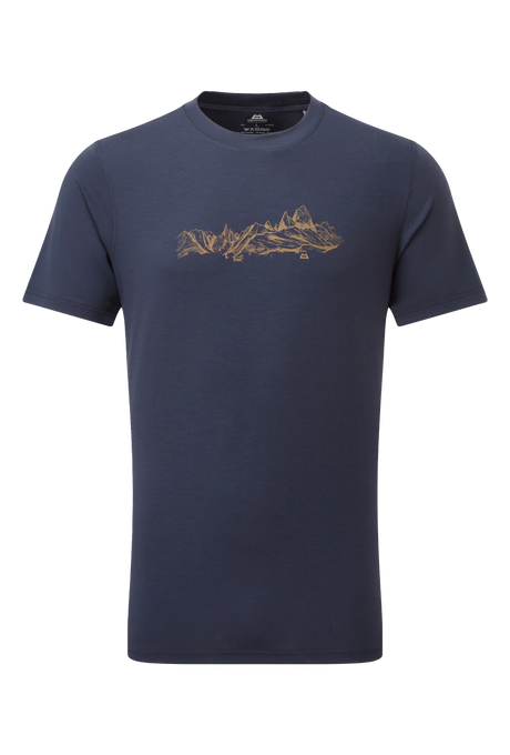 Mountain EquipmentMountain Equipment Groundup Skyline Men's TeeOutdoor Action