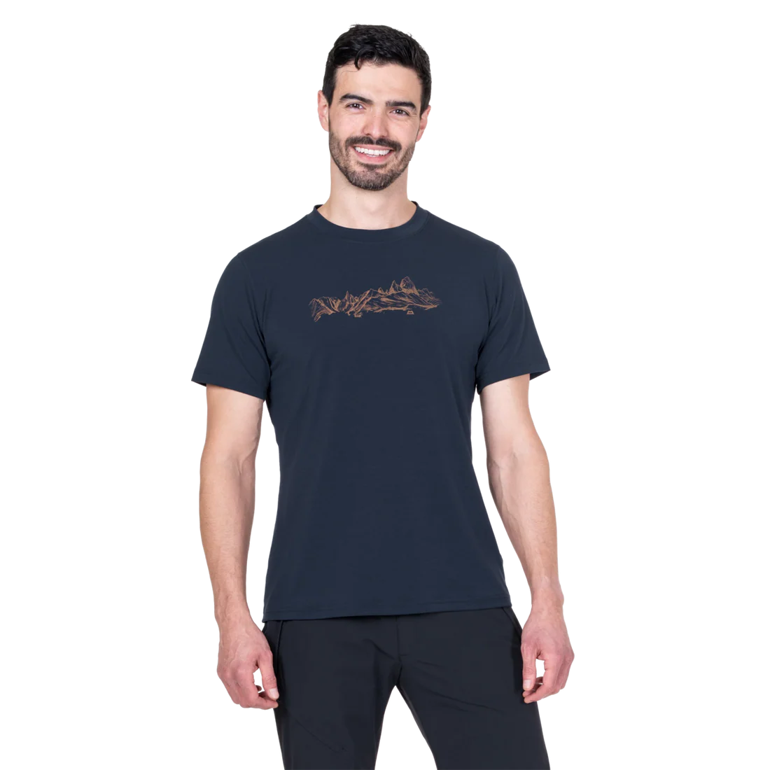 Mountain EquipmentMountain Equipment Groundup Skyline Men's TeeOutdoor Action
