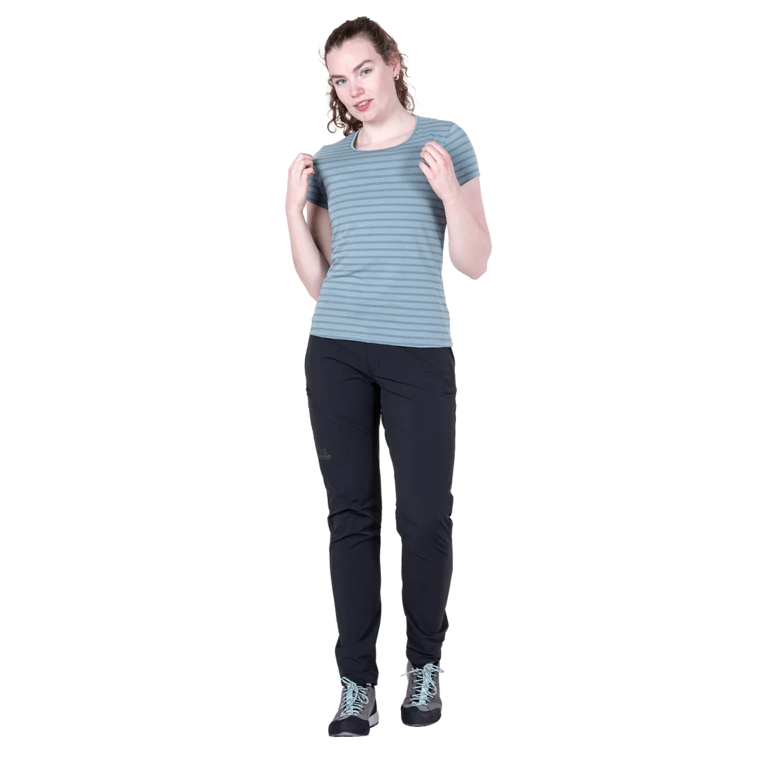 Mountain EquipmentMountain Equipment Groundup Stripe Women's TeeOutdoor Action