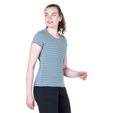 Mountain EquipmentMountain Equipment Groundup Stripe Women's TeeOutdoor Action