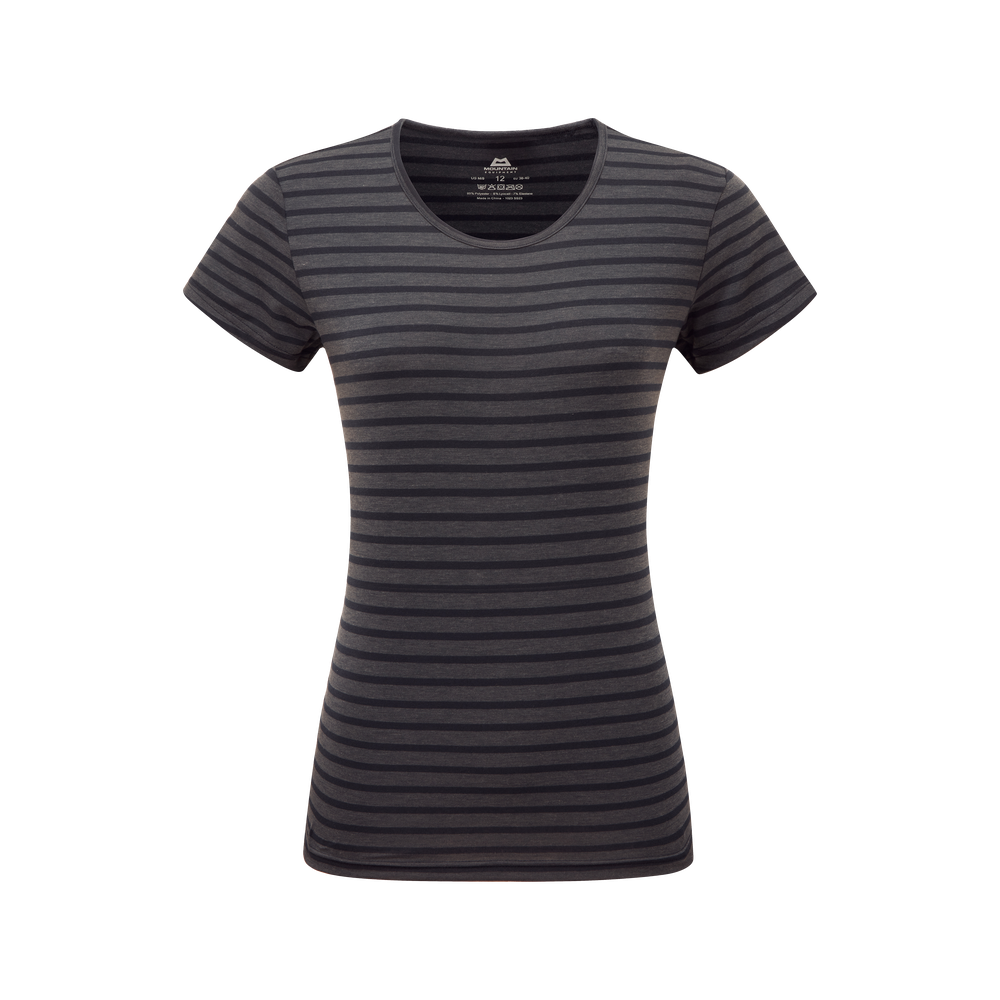 Mountain EquipmentMountain Equipment Groundup Stripe Women's TeeOutdoor Action