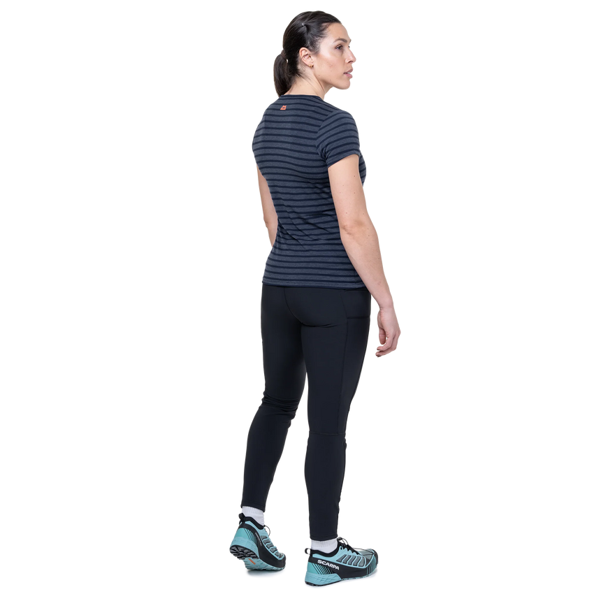 Mountain EquipmentMountain Equipment Groundup Stripe Women's TeeOutdoor Action