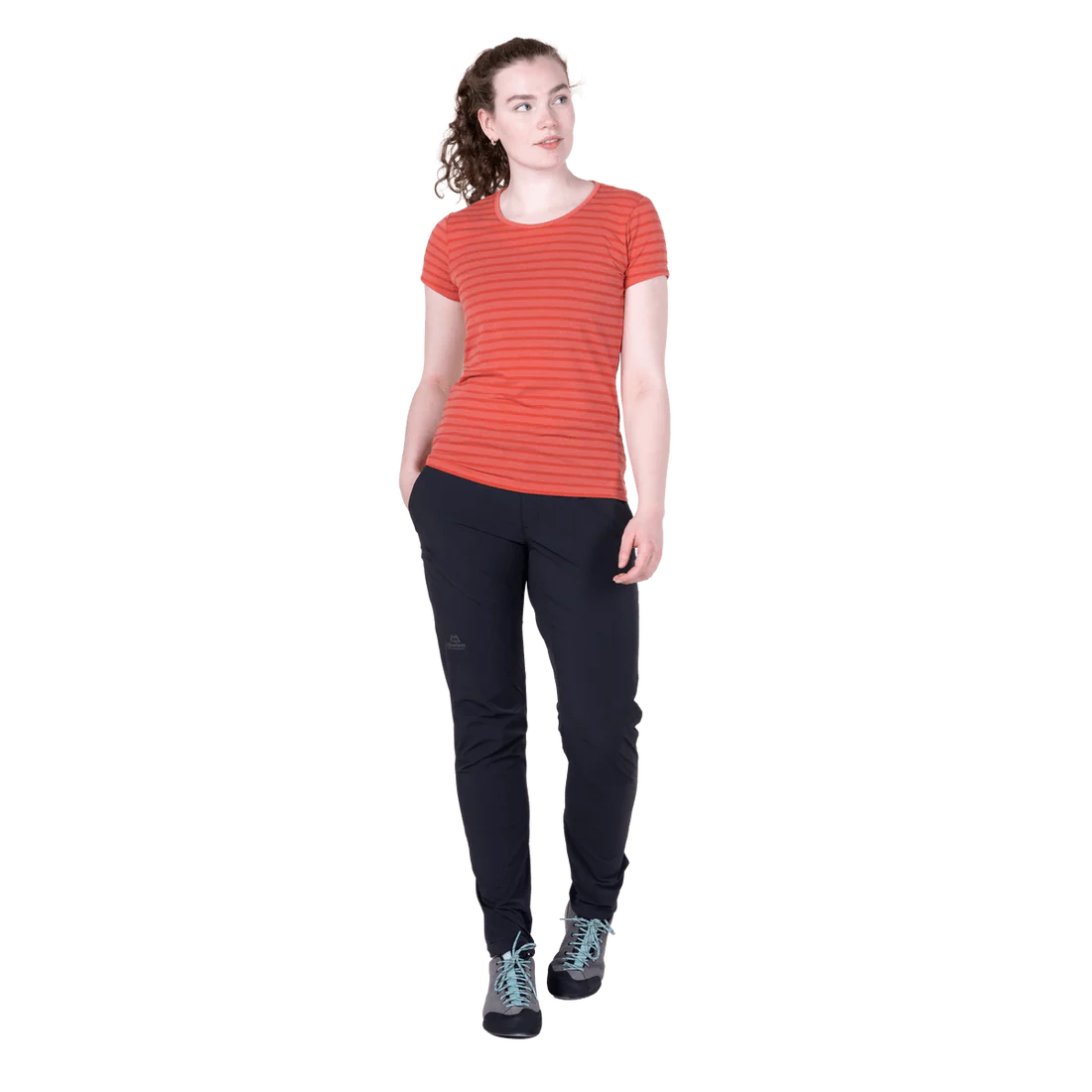 Mountain EquipmentMountain Equipment Groundup Stripe Women's TeeOutdoor Action