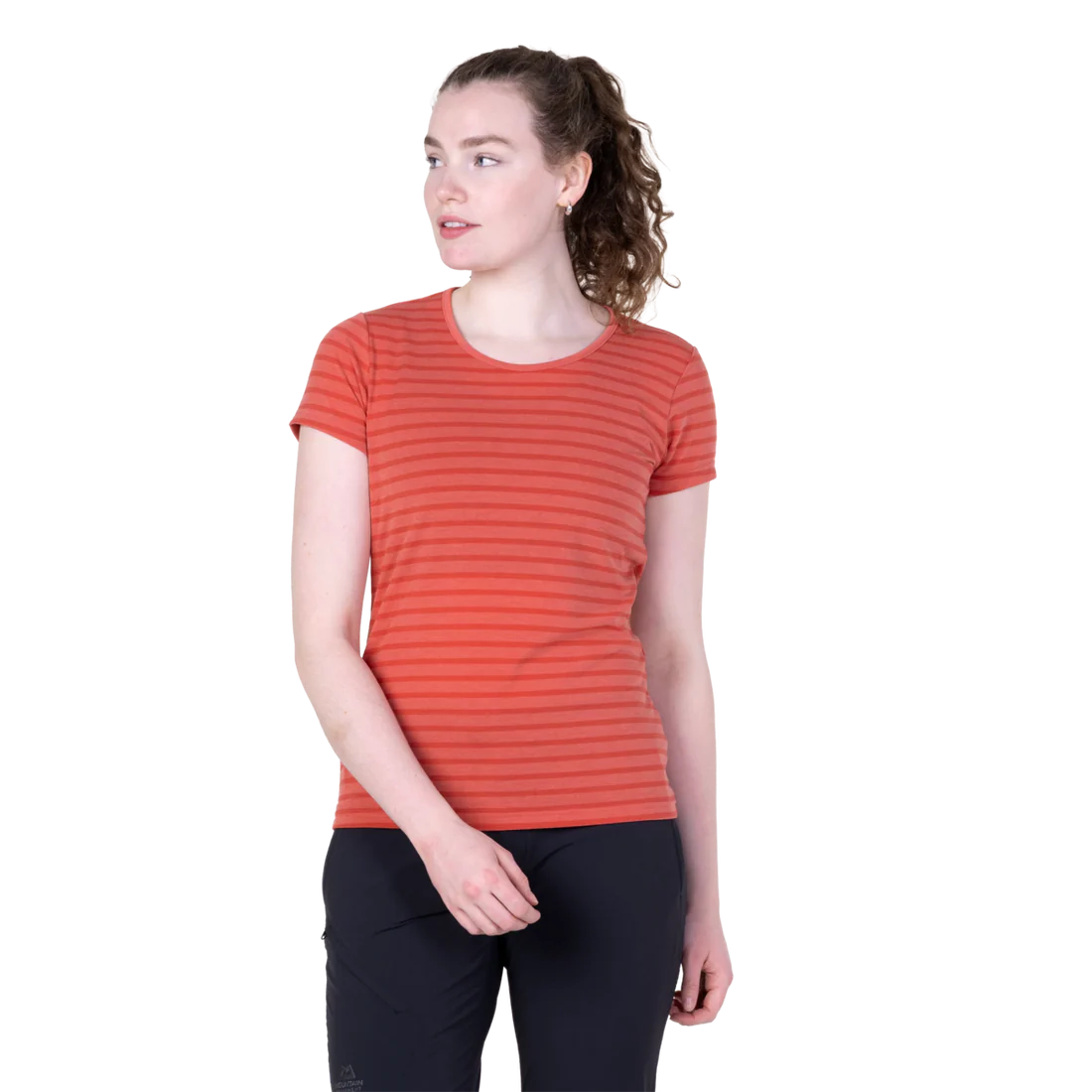 Mountain EquipmentMountain Equipment Groundup Stripe Women's TeeOutdoor Action