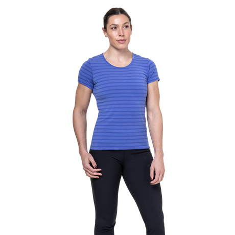 Mountain EquipmentMountain Equipment Groundup Stripe Women's TeeOutdoor Action