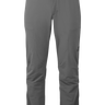 Mountain Equipment Ibex Mountain Men's Pant in Anvil Grey - front view showing integrated belt and zip pockets