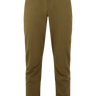 Mountain Equipment Ibex Mountain Men's Pant in Dark Olive - front view showing integrated belt and zip pockets