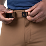Mountain Equipment Ibex Mountain Men's Short in Desert Palm - flat lay product shot