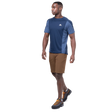 Zipped thigh pocket with mesh lining detail on Mountain Equipment Ibex Mountain Men's Short in Desert Palm