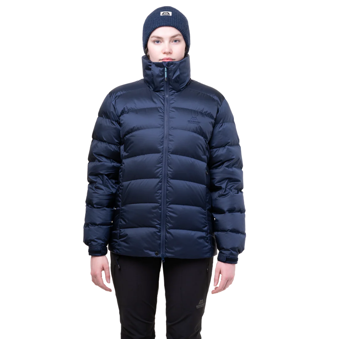 Adjustable elasticated cuff detail on Mountain Equipment Lightline Women's Jacket in Cosmos