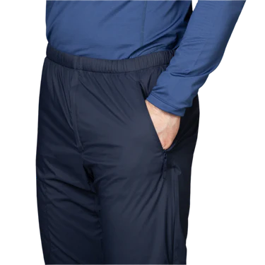 Mountain Equipment Switch Men's Pant in Cosmos - back view showing active fit and gusseted crotch construction
