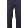 Mountain Equipment Switch Men's Pant in Cosmos - front view showing windproof 20D RS Nylon outer and Octayarn warp-knit lining
