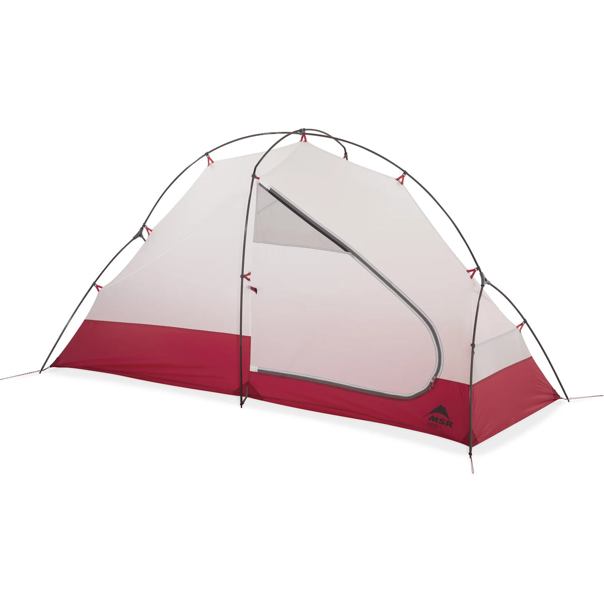 MSR Access 1 tent interior showing spacious 906-litre volume for winter gear, insulated boots and sleeping system