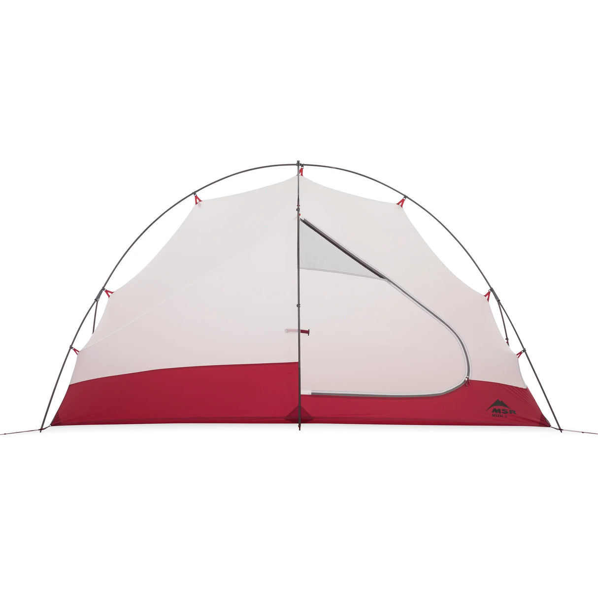 MSR Access 2 tent central-support frame with Easton Syclone composite poles for snow-loading resistance