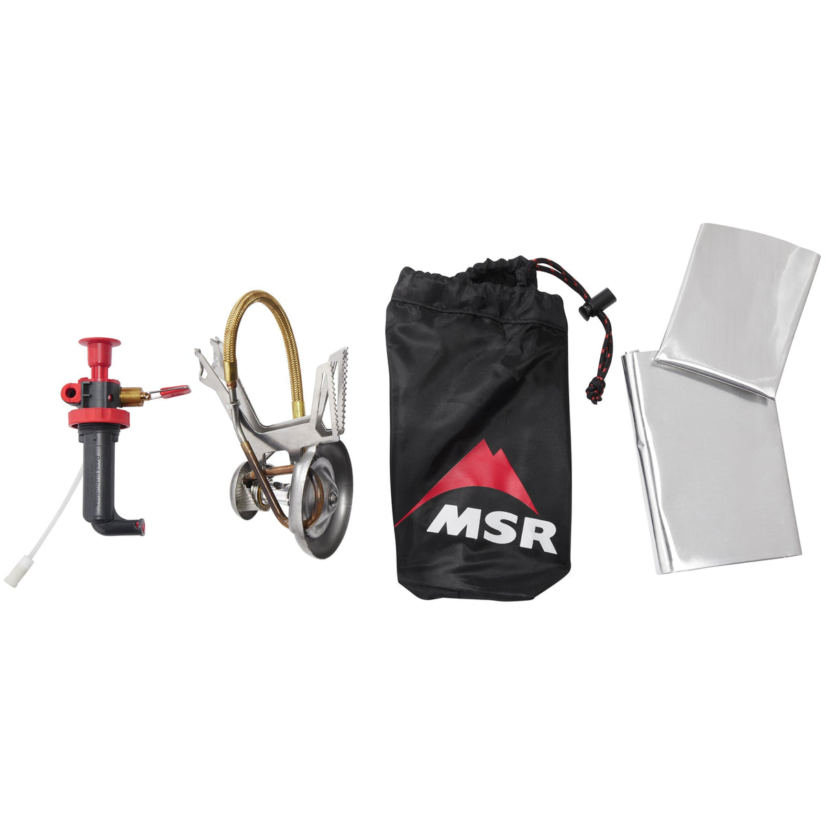 MSR WhisperLite International stove contents