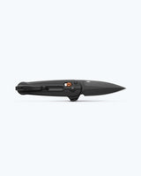 Benchmade Lowden black G10 knife, reverse open view
