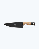 Chef Knife Maple Valley Richlite - Front View with Blade Sheath | Benchmade Knife Co.