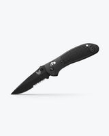 Black Griptilian® Drop-Point EDC Knife - Angled Open Position | Benchmade Knife Co.