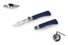 Old Bear Full Colour folding knife in blue